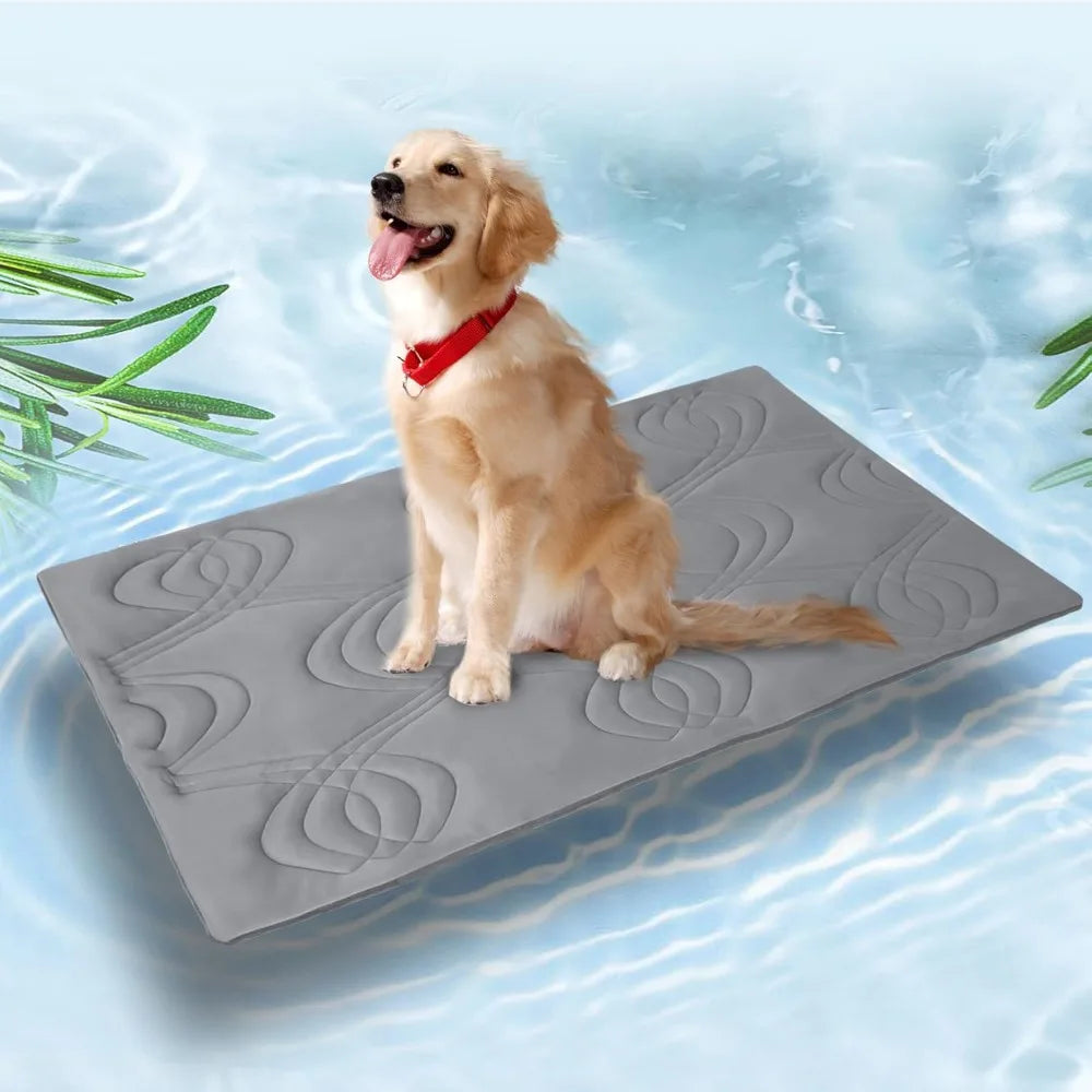 Iced 2.0 Dog Self-Cooling Mat for Large Dog, 59"x40"