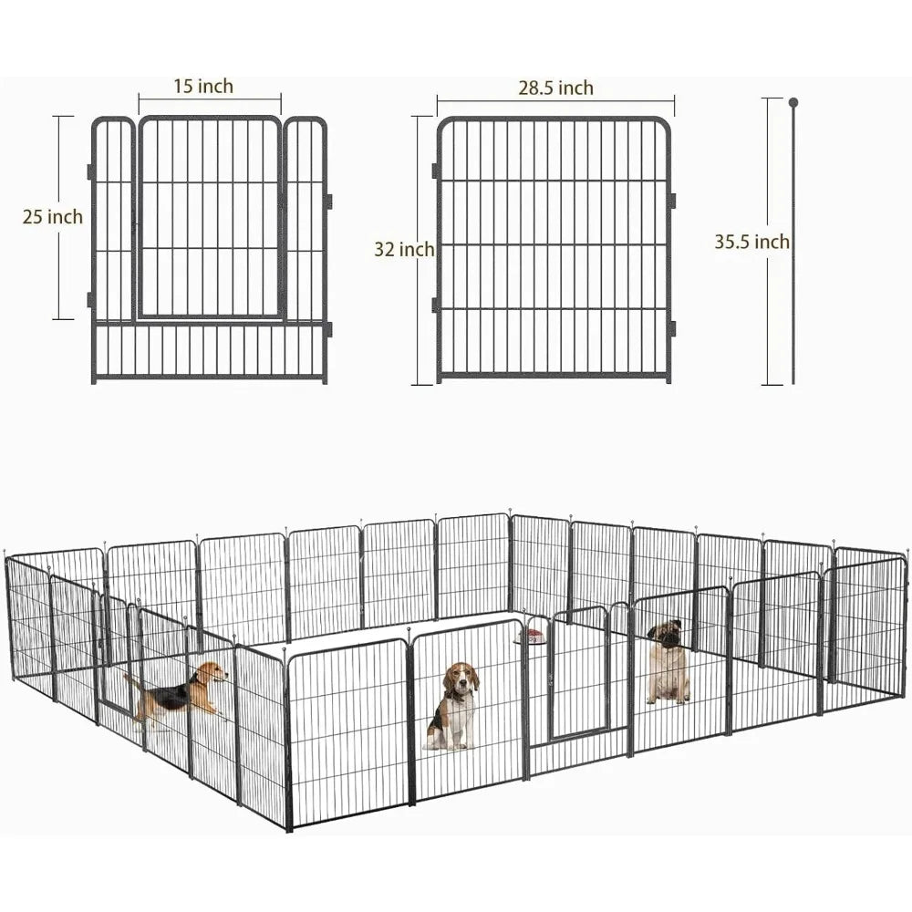 Metal Dog Outdoor Playpen