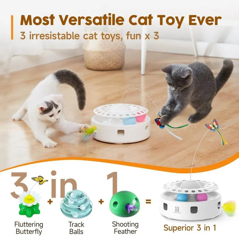 Automatic Interactive Kitten Toy