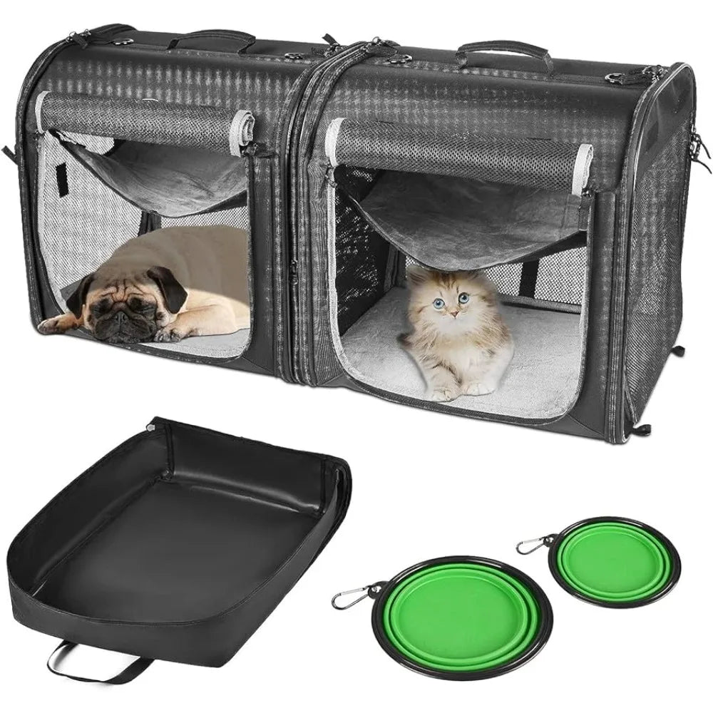 Portable 2-in-1 Pet Carrier