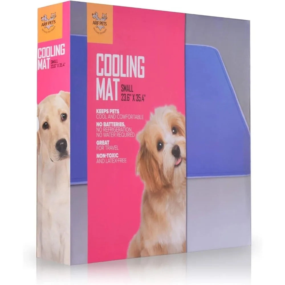 Dog Cooling Mat 27” x 43” Pad for Kennels, Crates and Beds