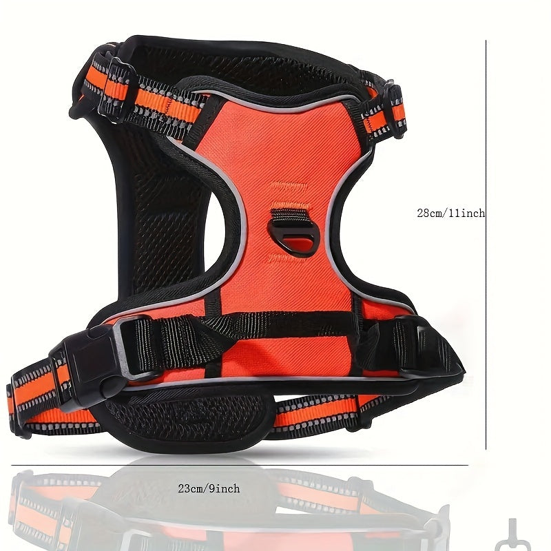 Chest Harness Set, With Dog Leash