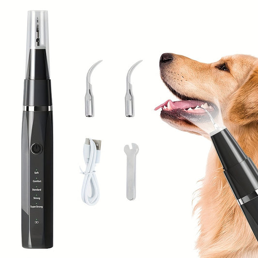 Pet Teeth Cleaning Kit With LED Light For Dogs